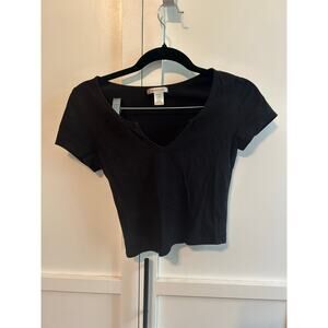 Bozzolo Black Baby Tee Medium